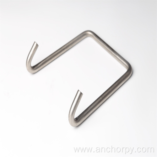 Stainless steel heat-resistant hook